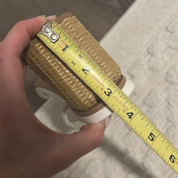 A new day Miley heel white strap sandals block heel - Picture 6 of 6